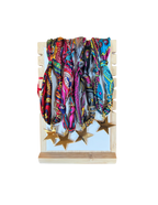 Sorority Charm Letter Scarf