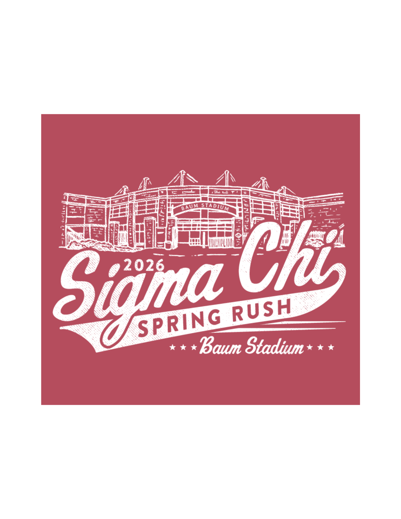 Sigma Chi Arkansas Spring Bid Day 2026 T-Shirt