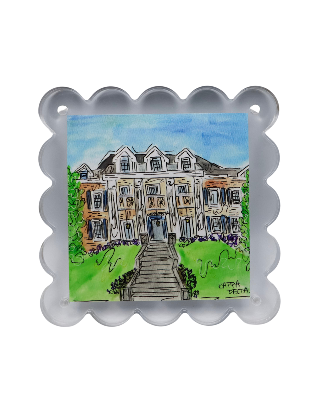 University of Arkansas Sorority House Print & Frame