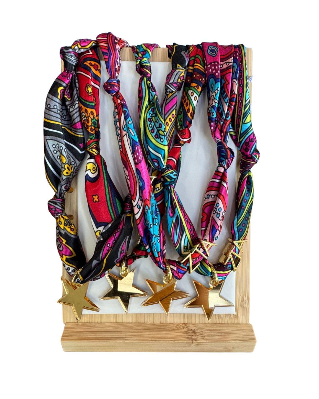 Sorority Charm Letter Scarf