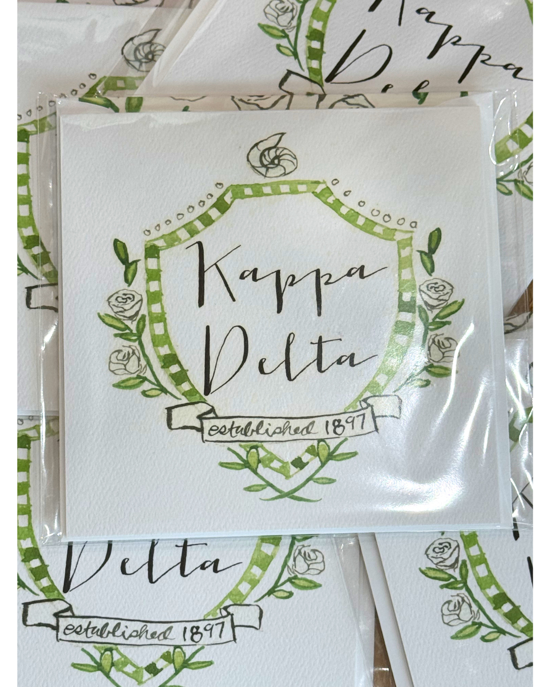Sorority Greeting Card