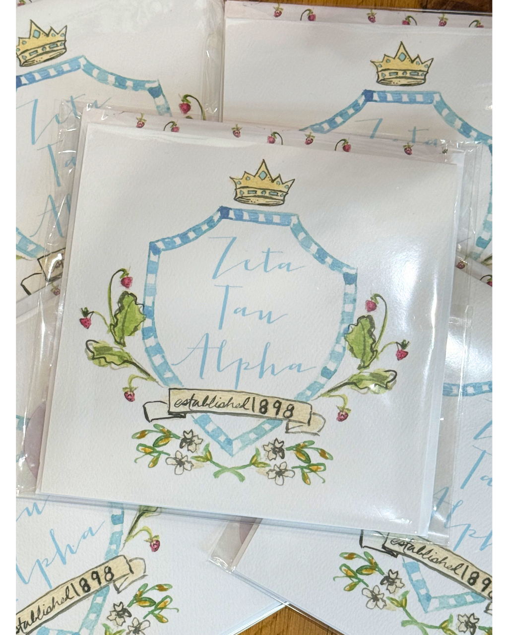 Sorority Greeting Card