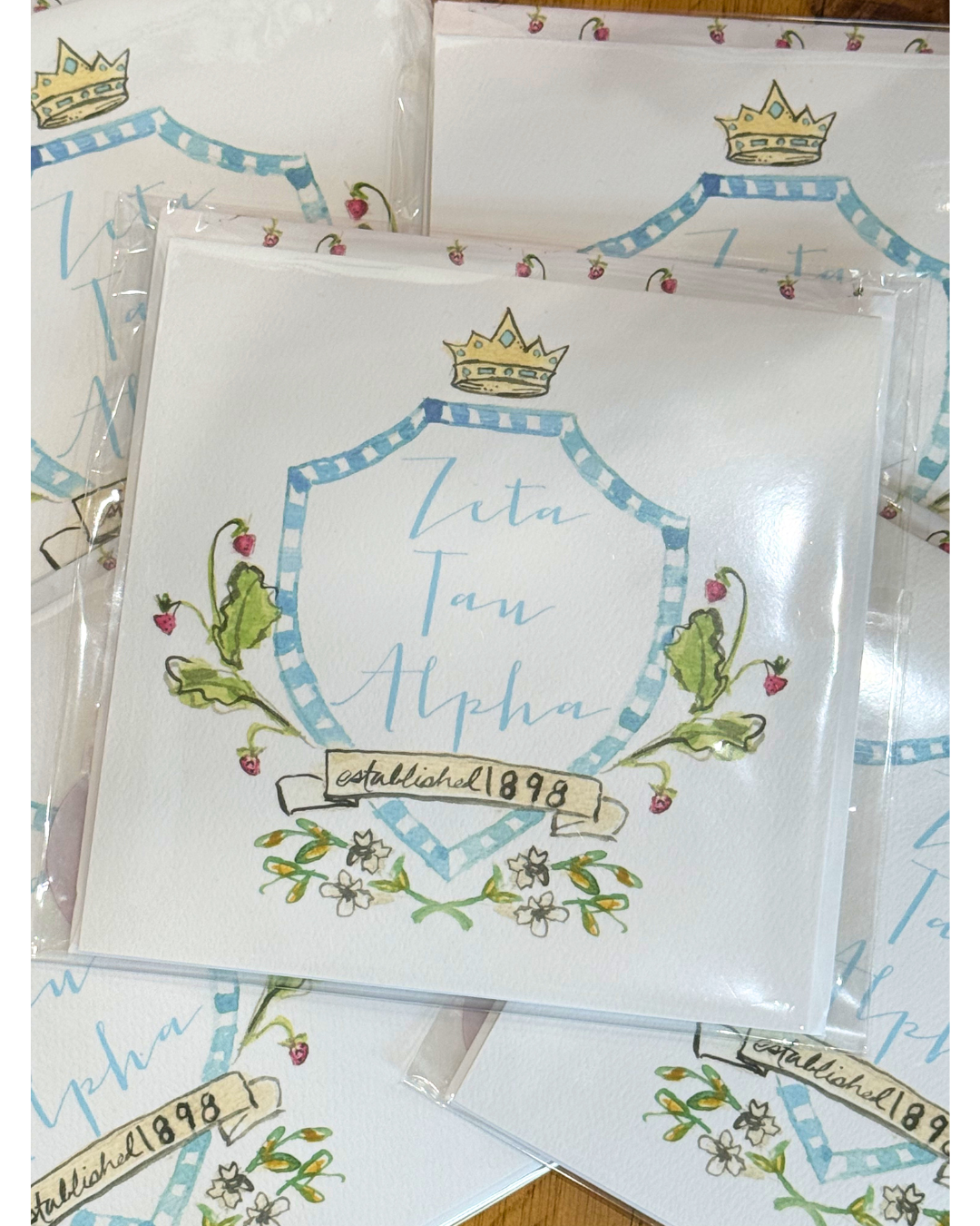 Sorority Greeting Card