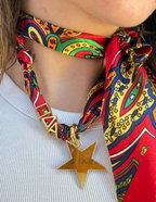 Sorority Charm Letter Scarf