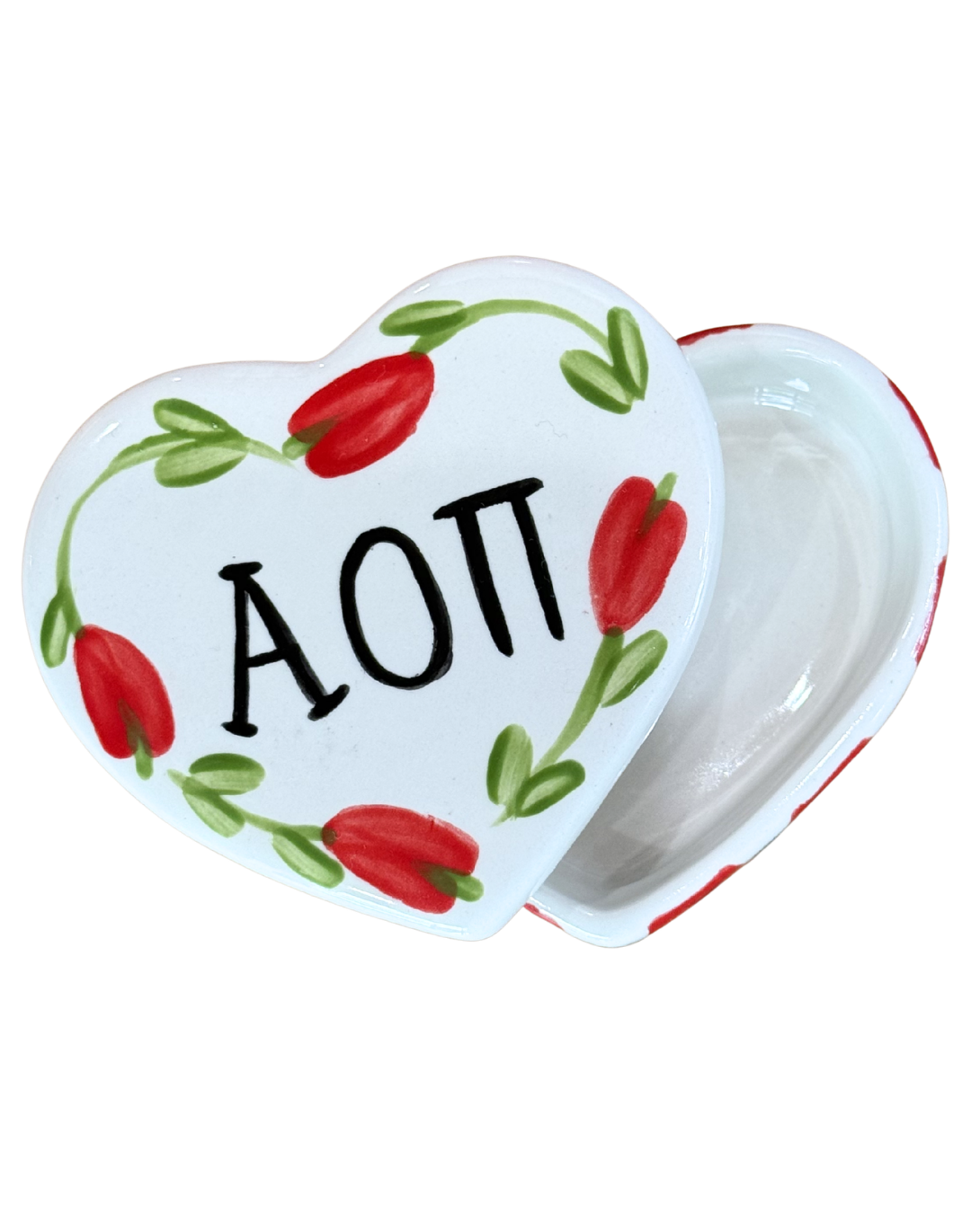 Sorority Heart Pin Box