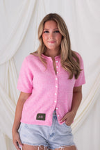 Sorority Patch Cardigan
