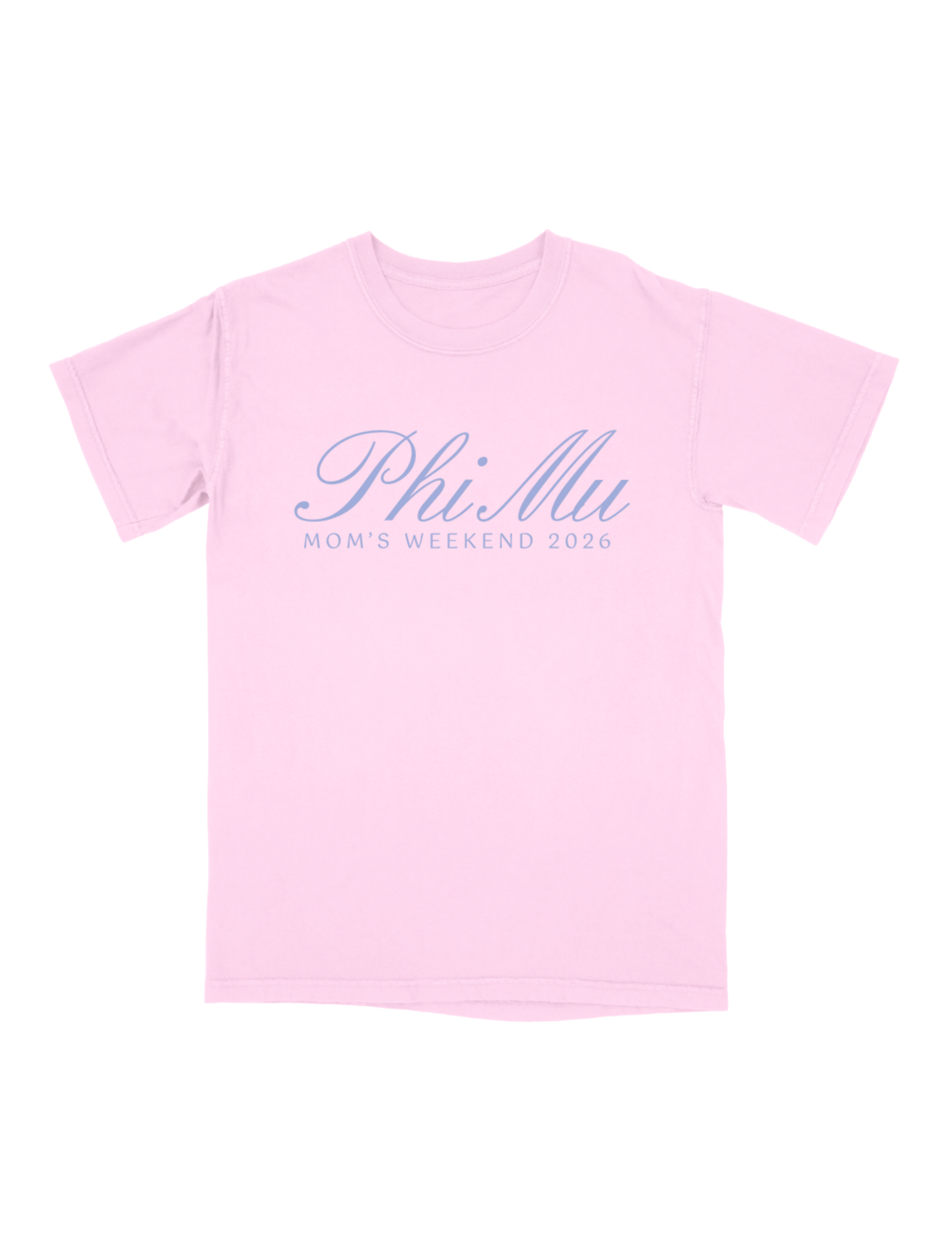 Phi Mu University of Arkansas Mom's Weekend 2026 T-Shirt