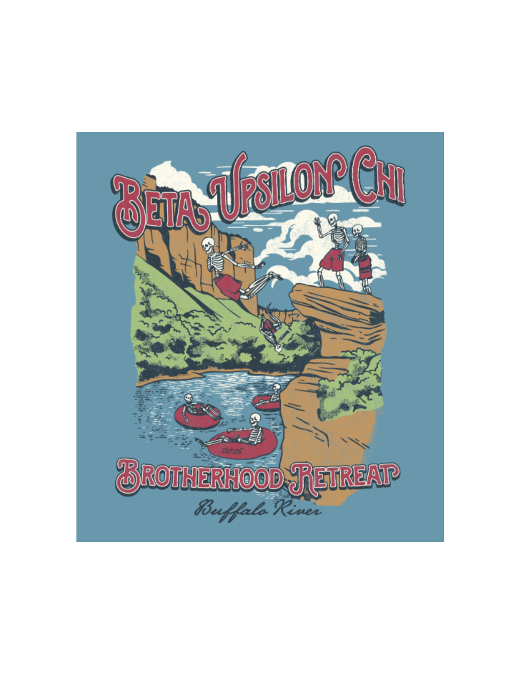 Beta Upsilon Chi Brotherhood Retreat T-Shirt