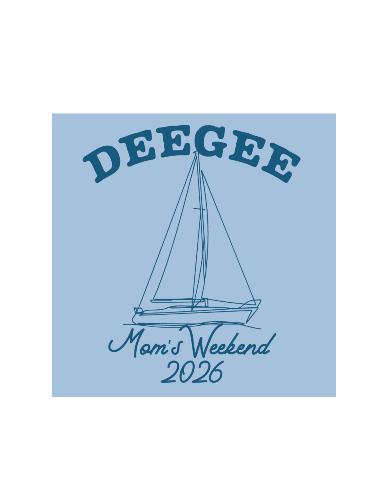 Delta Gamma University of Arkansas Mom's Weekend Crewneck 2026