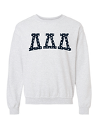 Delta Delta Delta Polka Dot Crewneck