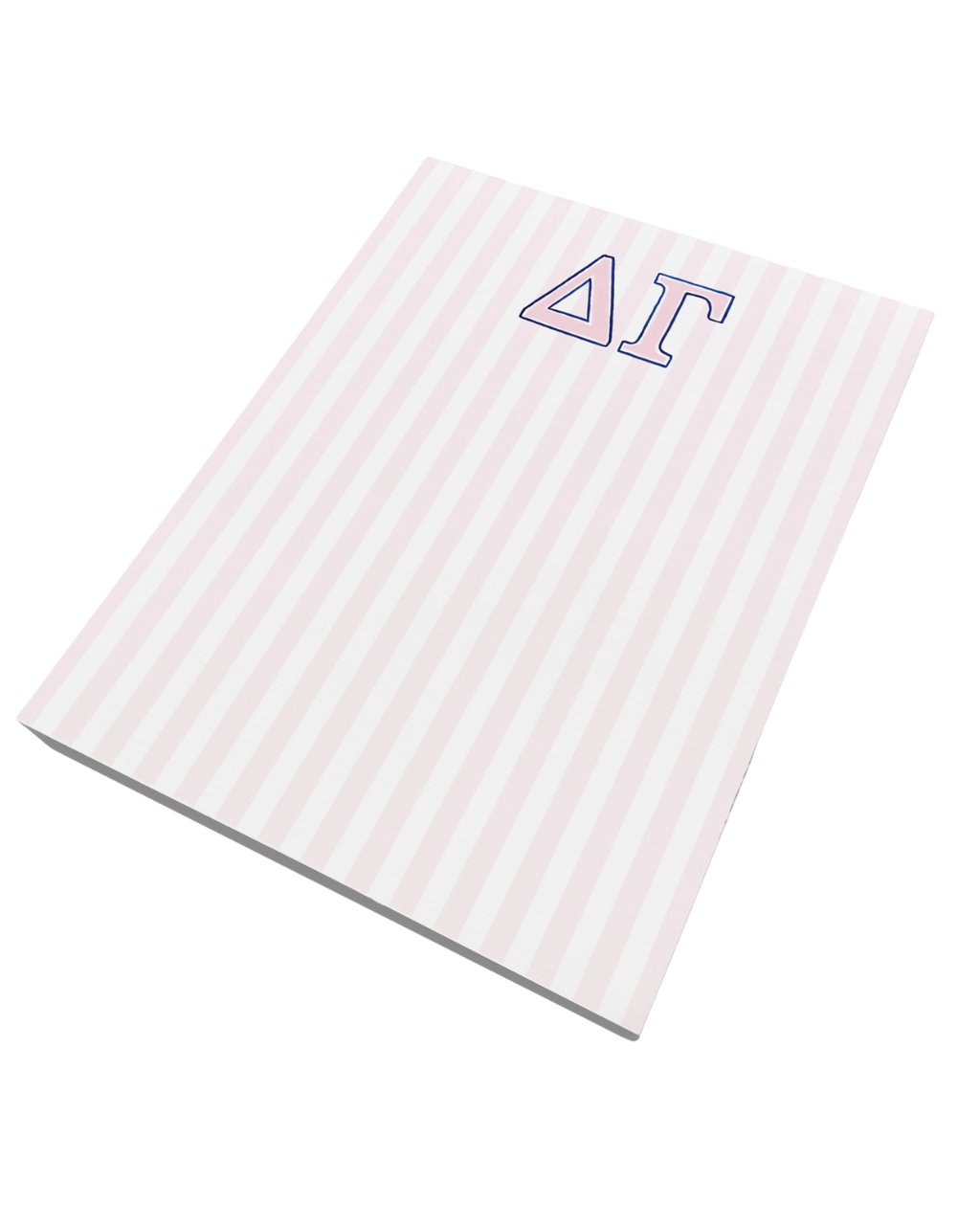 Delta Gamma Striped Notepad