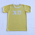 Chi Omega Letter Ringer T-Shirt