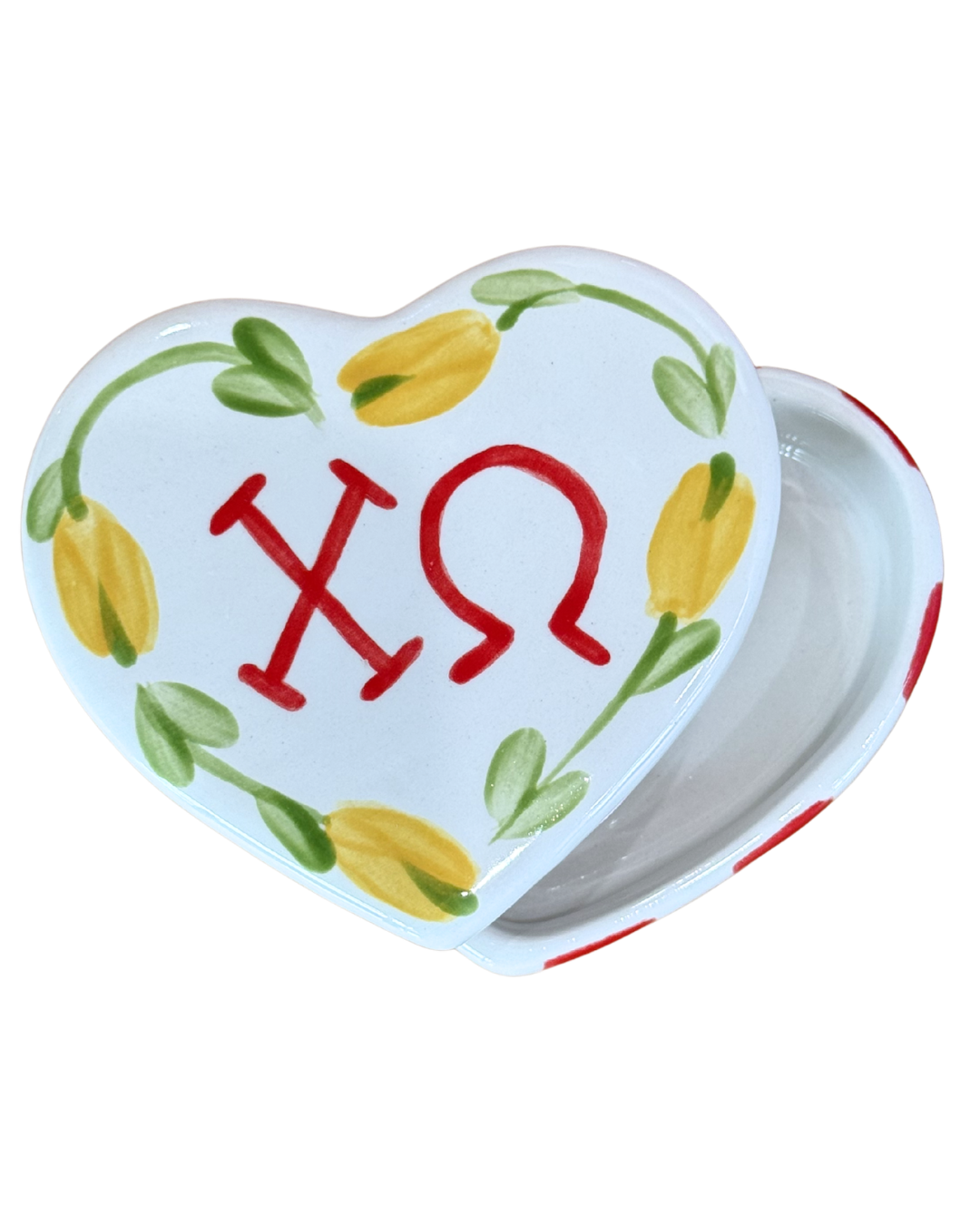 Sorority Heart Pin Box