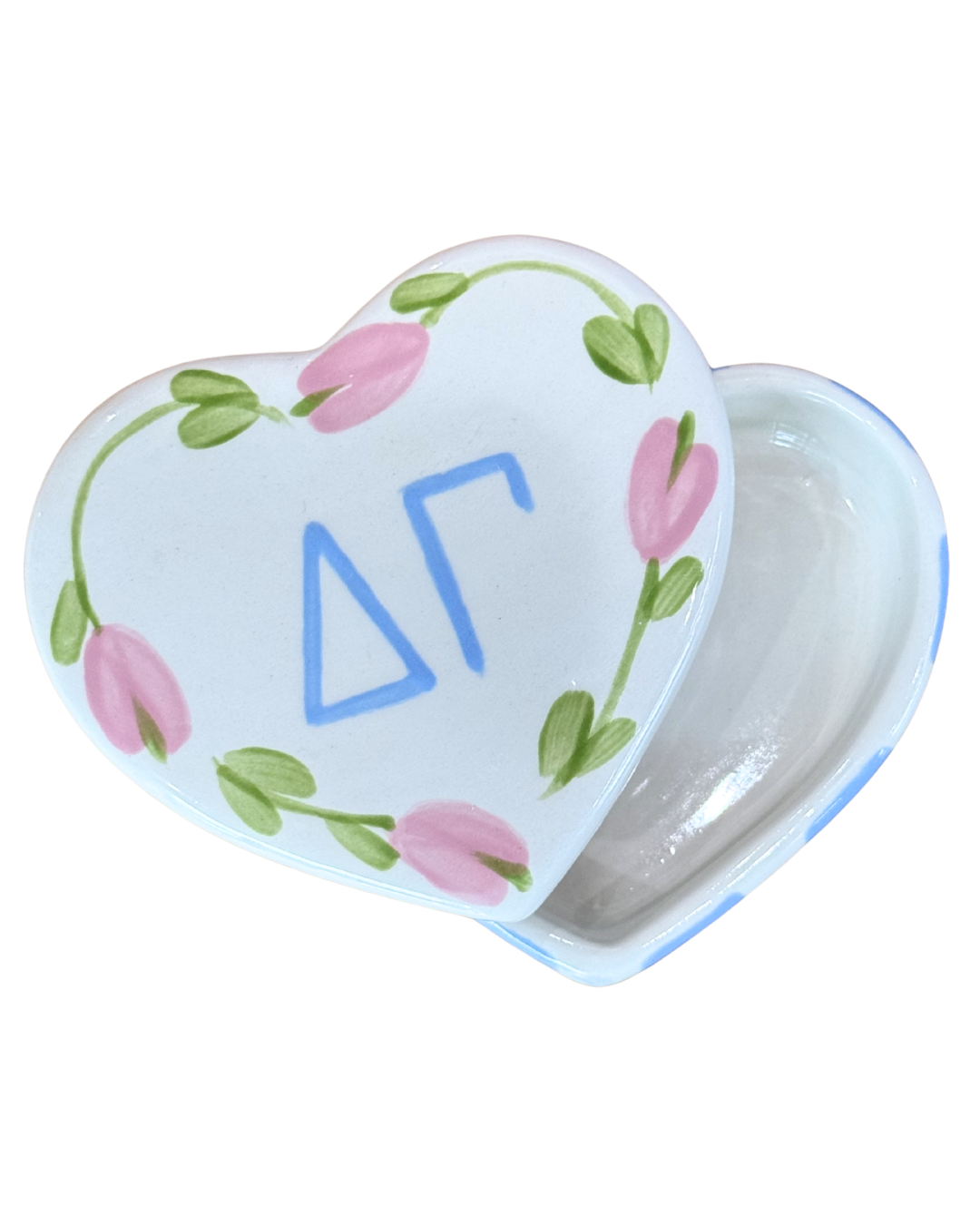 Sorority Heart Pin Box