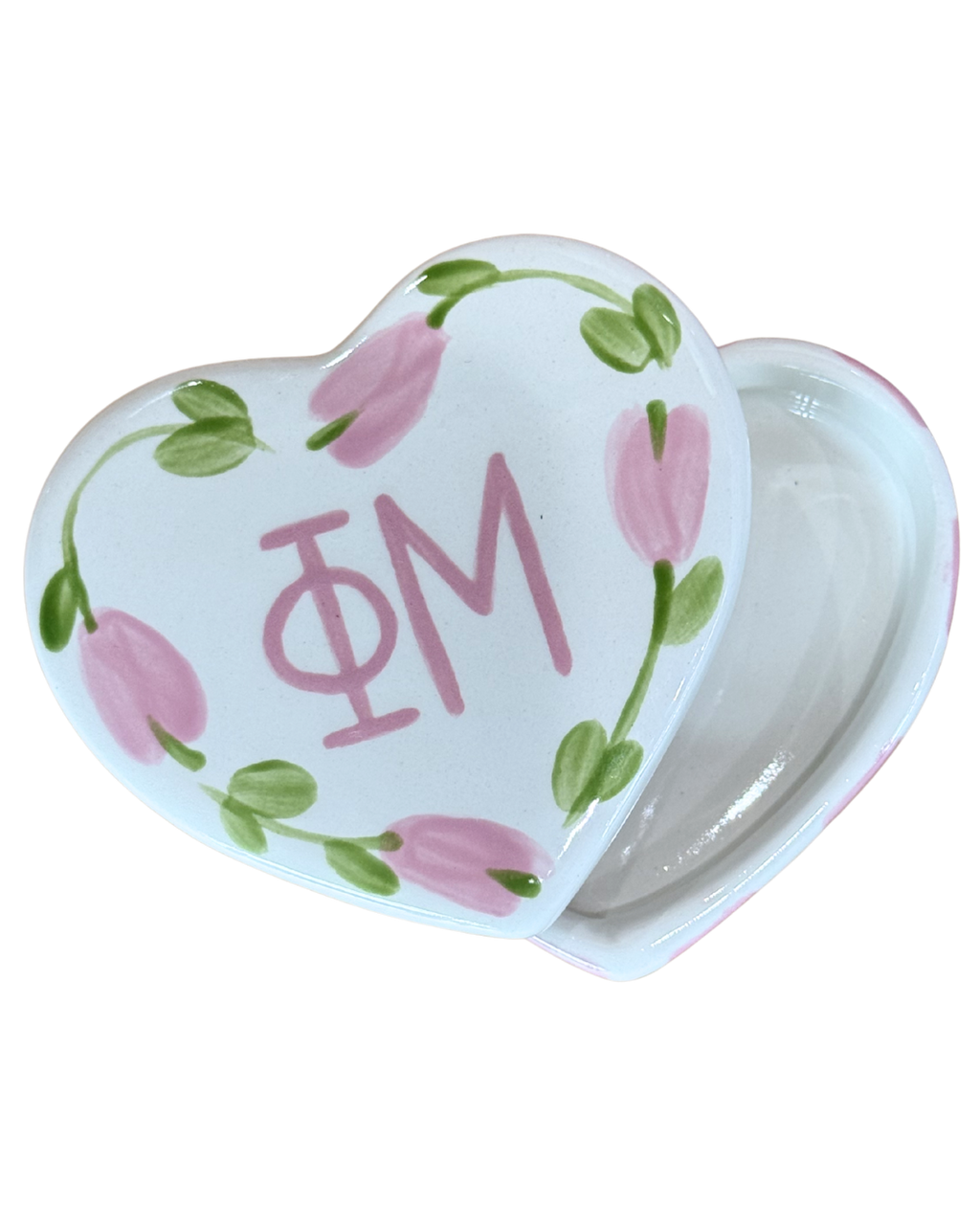 Sorority Heart Pin Box