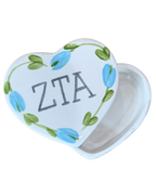Sorority Heart Pin Box