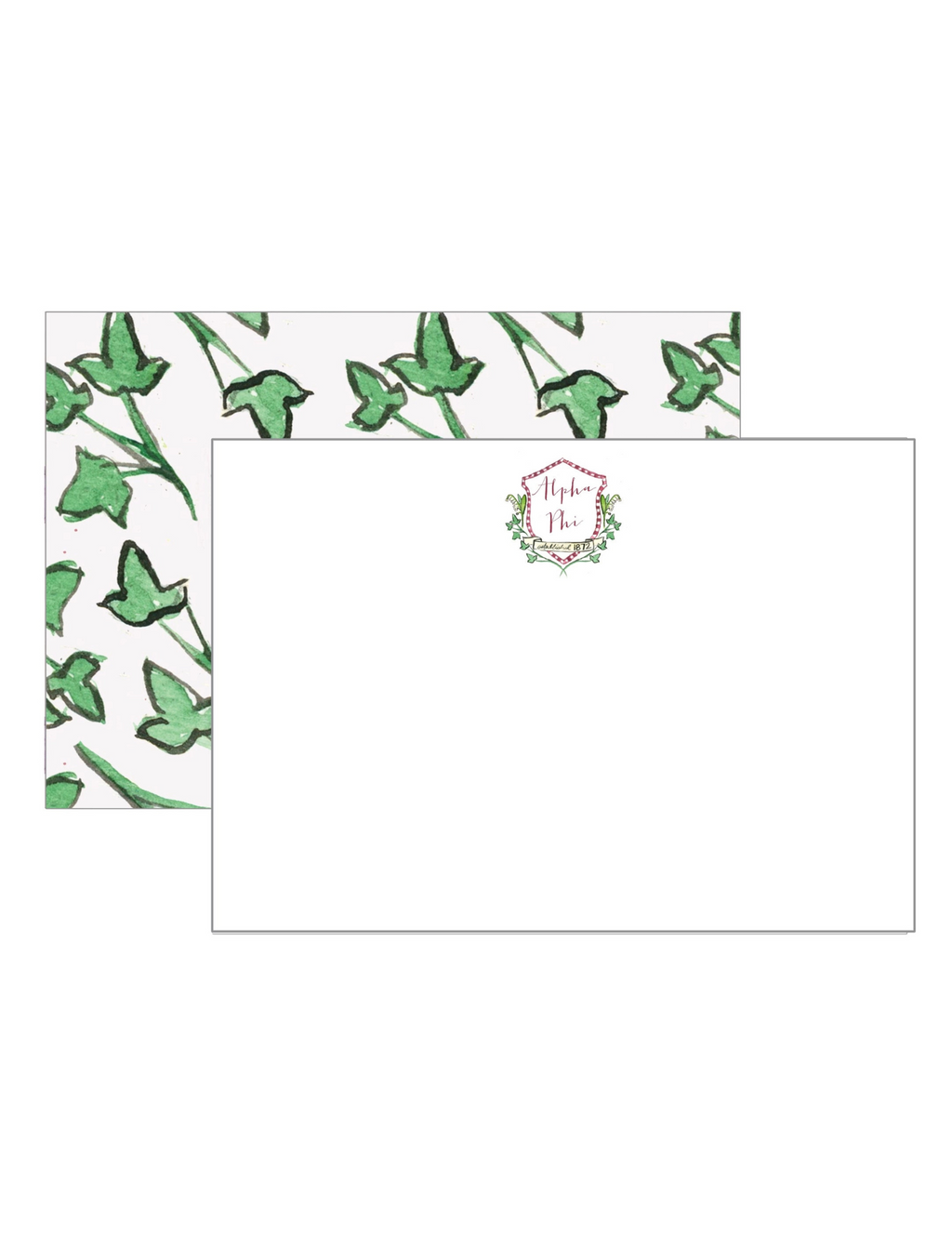 Sorority Note Card Set