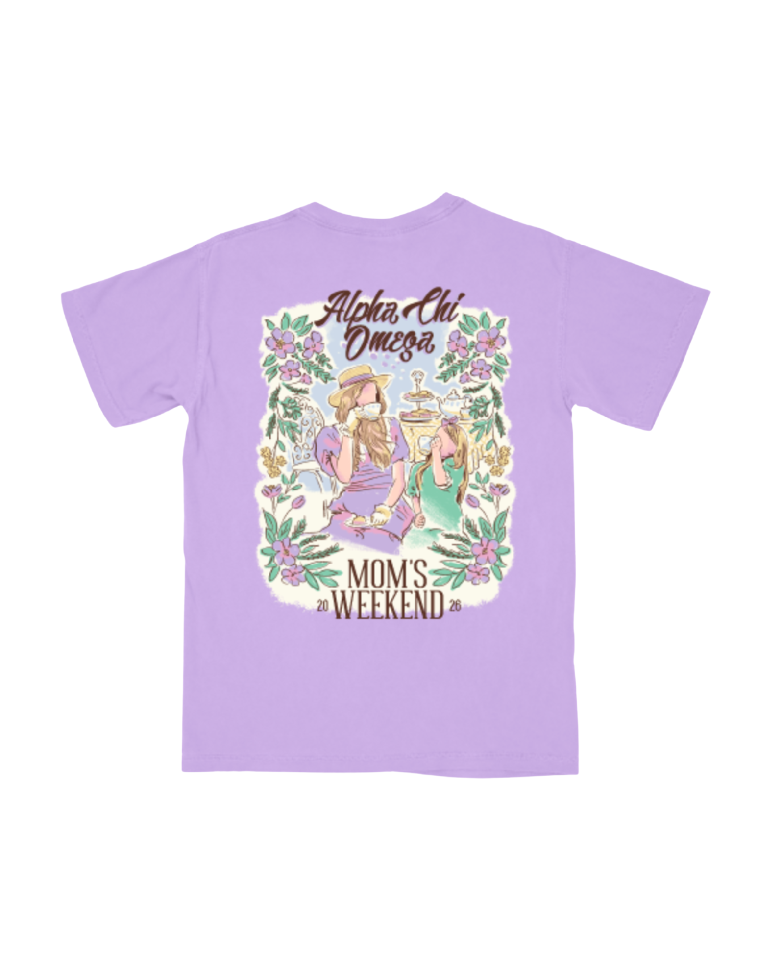 Alpha Chi Omega Mom's Weekend 2026 T-Shirt