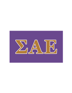 Fraternity Greek Letter Flag