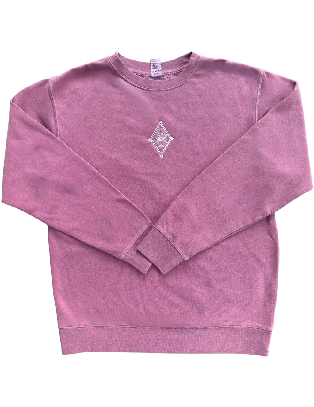 Sorority Embroidered Crest Crewneck