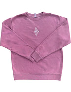 Sorority Embroidered Crest Crewneck