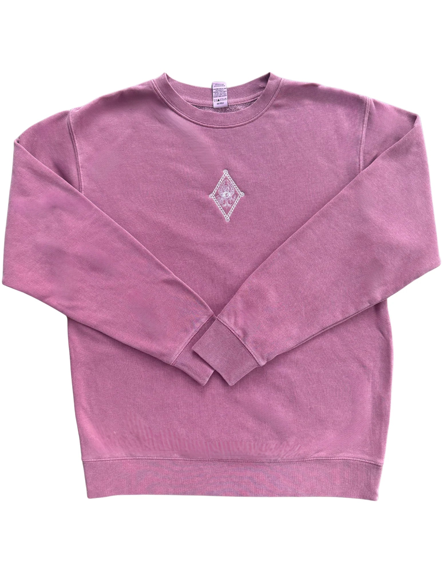 Sorority Embroidered Crest Crewneck