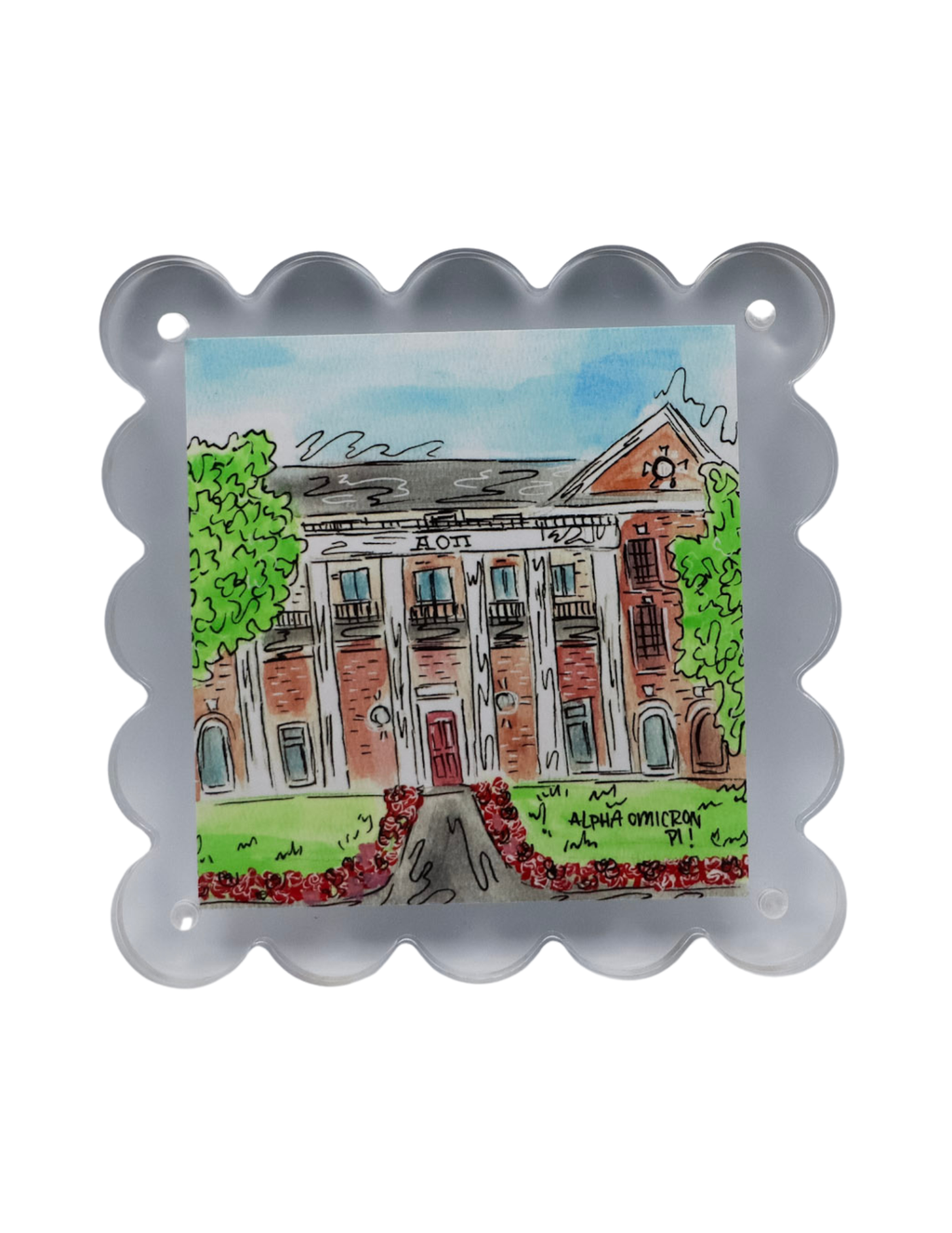 University of Arkansas Sorority House Print & Frame