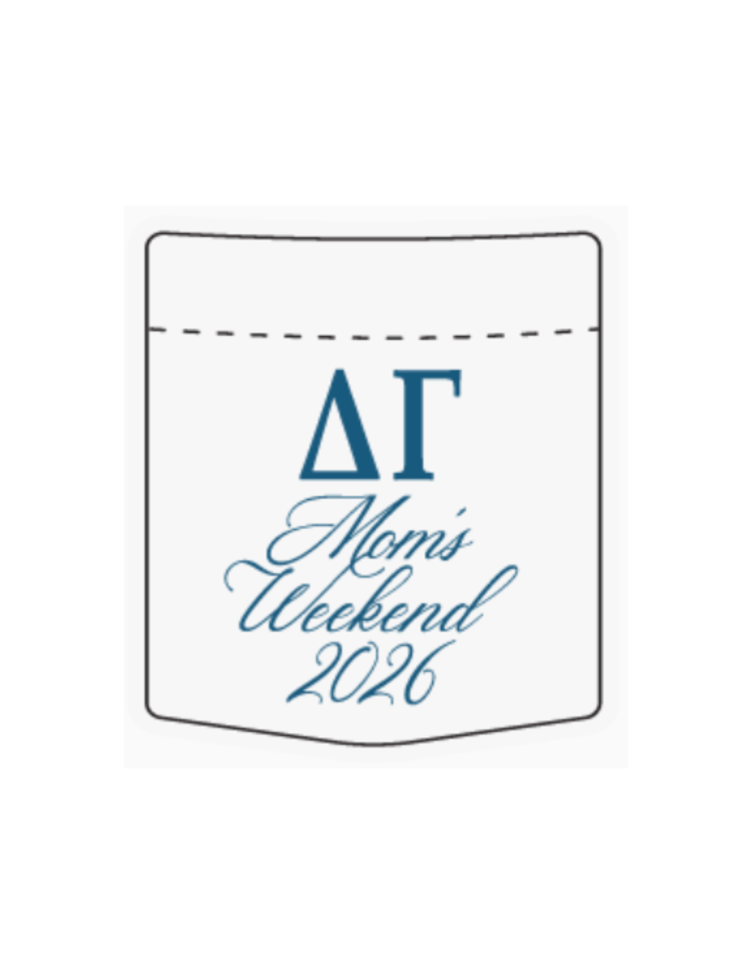 Delta Gamma University of Arkansas Mom's Weekend T-Shirt 2026