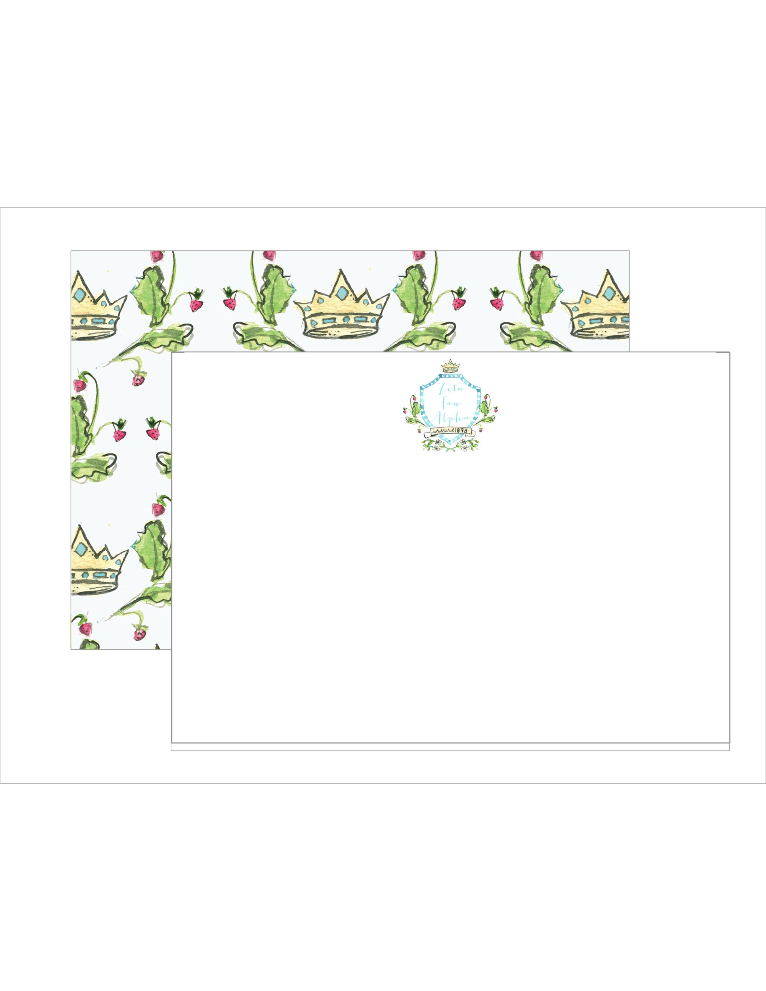 Sorority Note Card Set