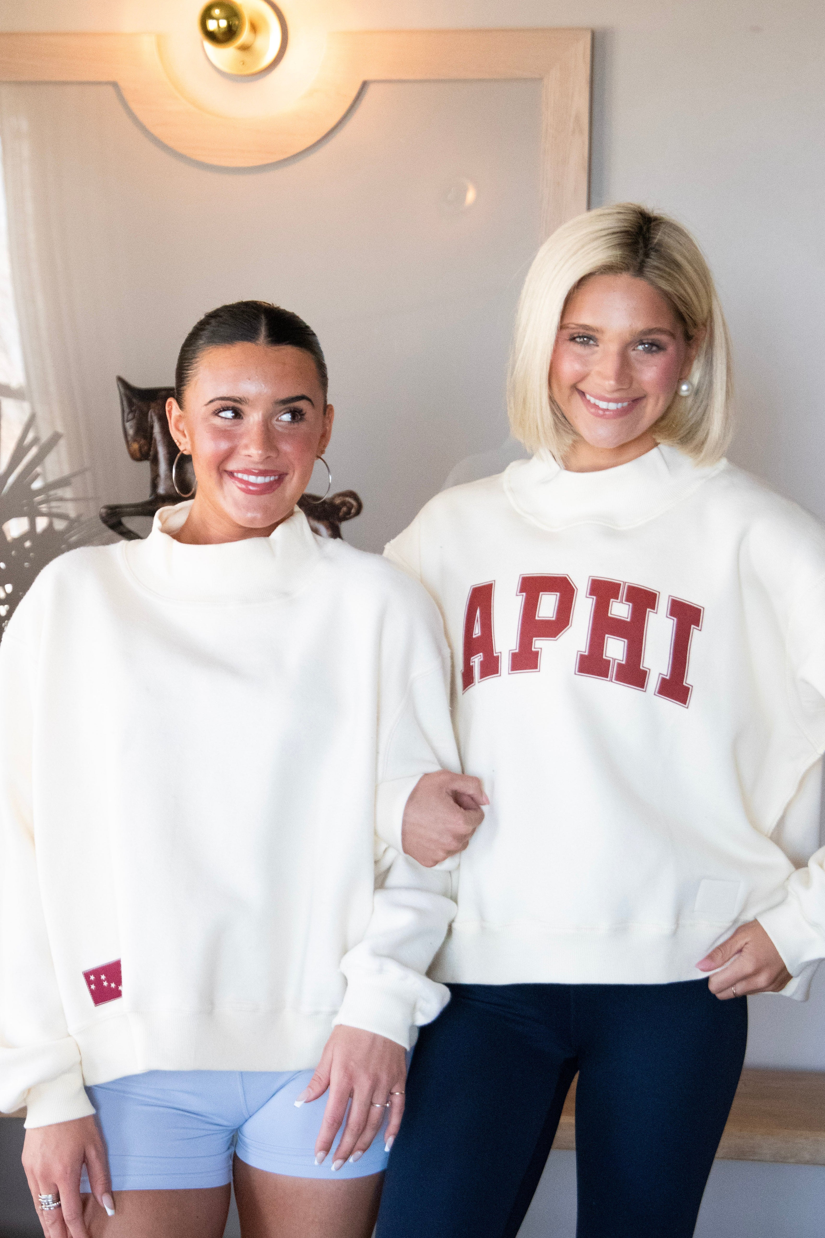 Sorority Reversible Tag Mockneck