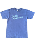 Delta Gamma Blue Tone-on-Tone T-Shirt