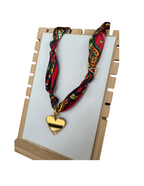 Delta Gamma Letter Heart Scarf