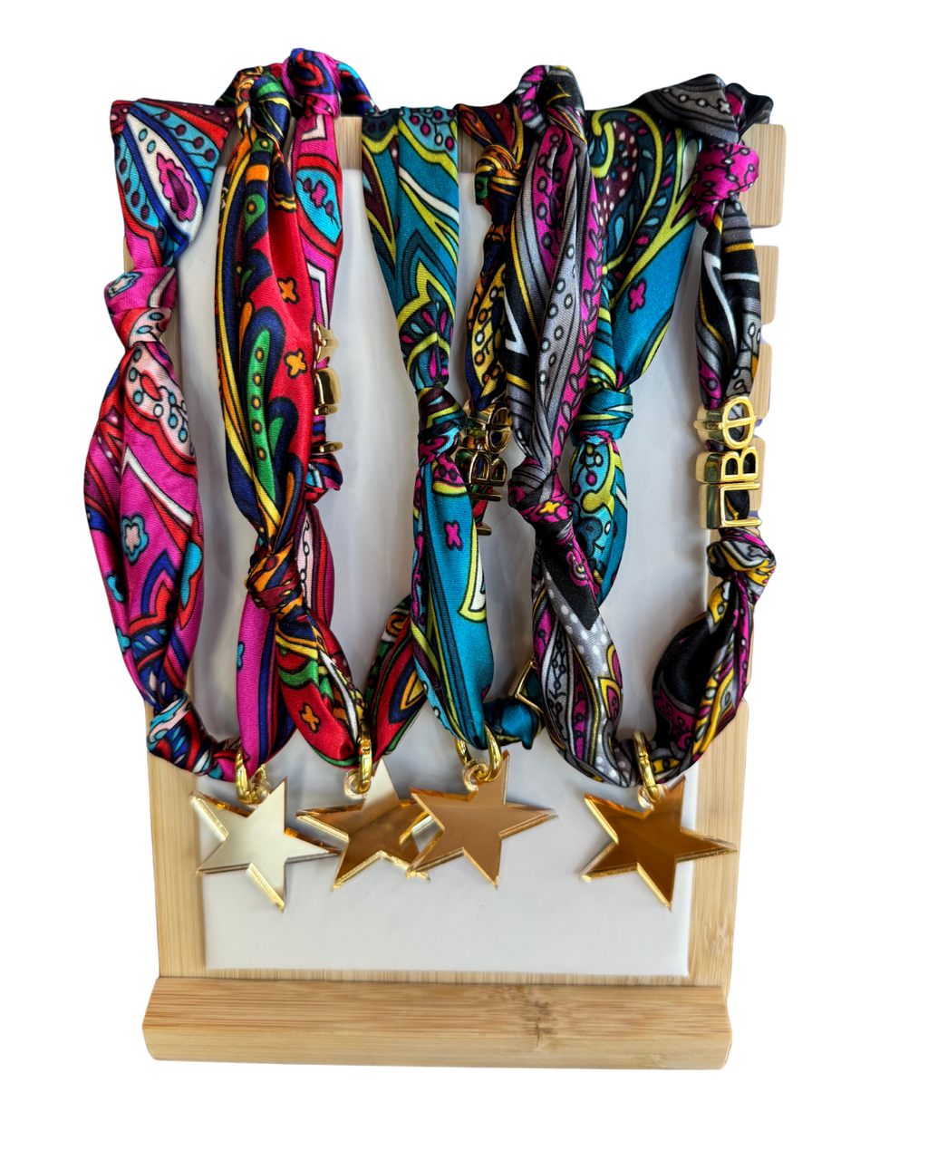 Sorority Charm Letter Scarf