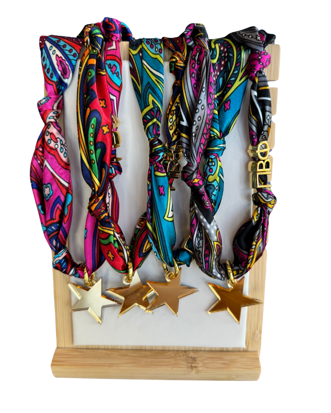 Sorority Charm Letter Scarf