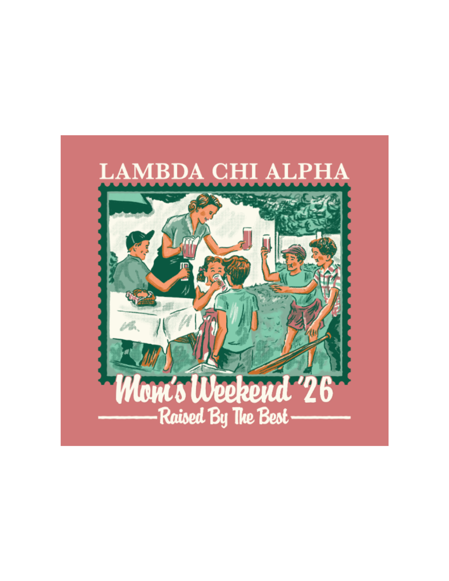 Lambda Chi Alpha Mom's Weekend 2026 T-Shirt