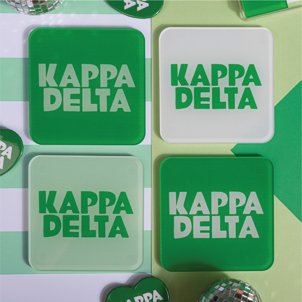 Sorority Acrylic Coaster Set