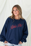 Sorority Classic Script Crewneck