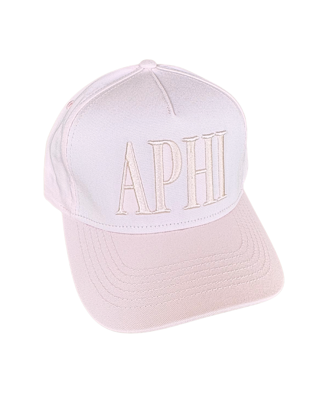 Alpha Phi Pastel Tone-on-Tone Hat