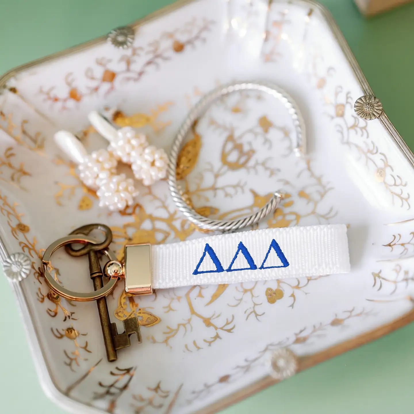 Delta Delta Delta Keychain