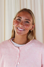 Sorority Light Pink Cardigan