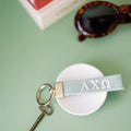 Sorority Embroidered Keychain