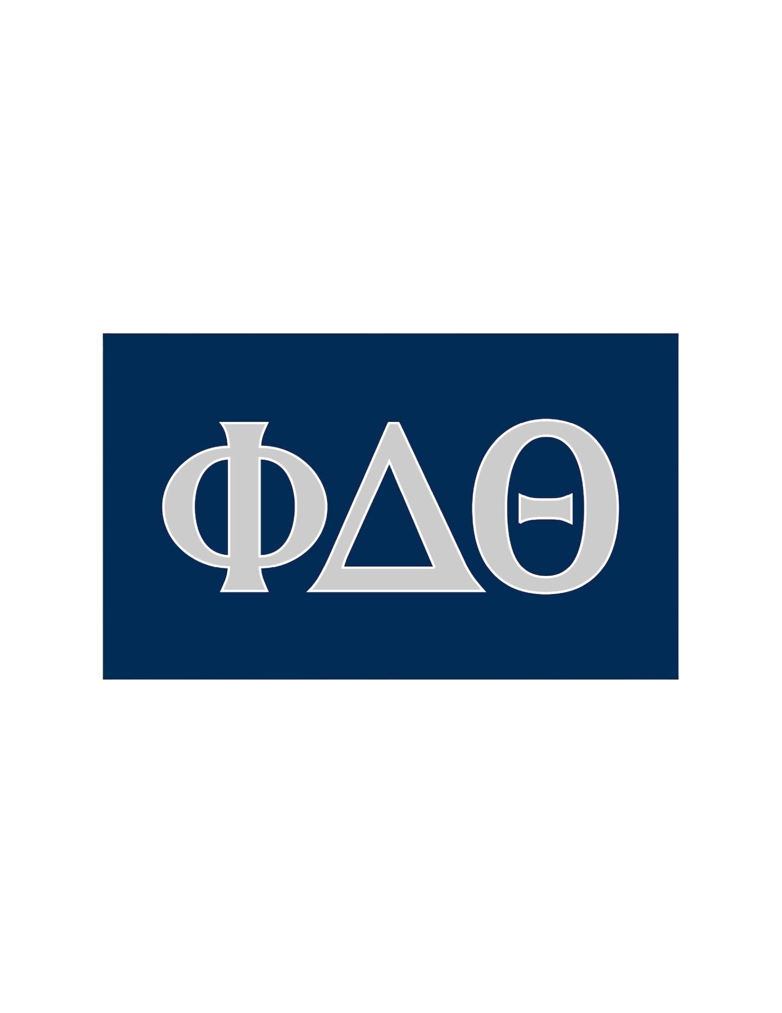 Fraternity Greek Letter Flag