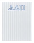 Alpha Delta Pi Striped Notepad