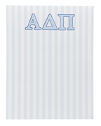 Alpha Delta Pi Striped Notepad