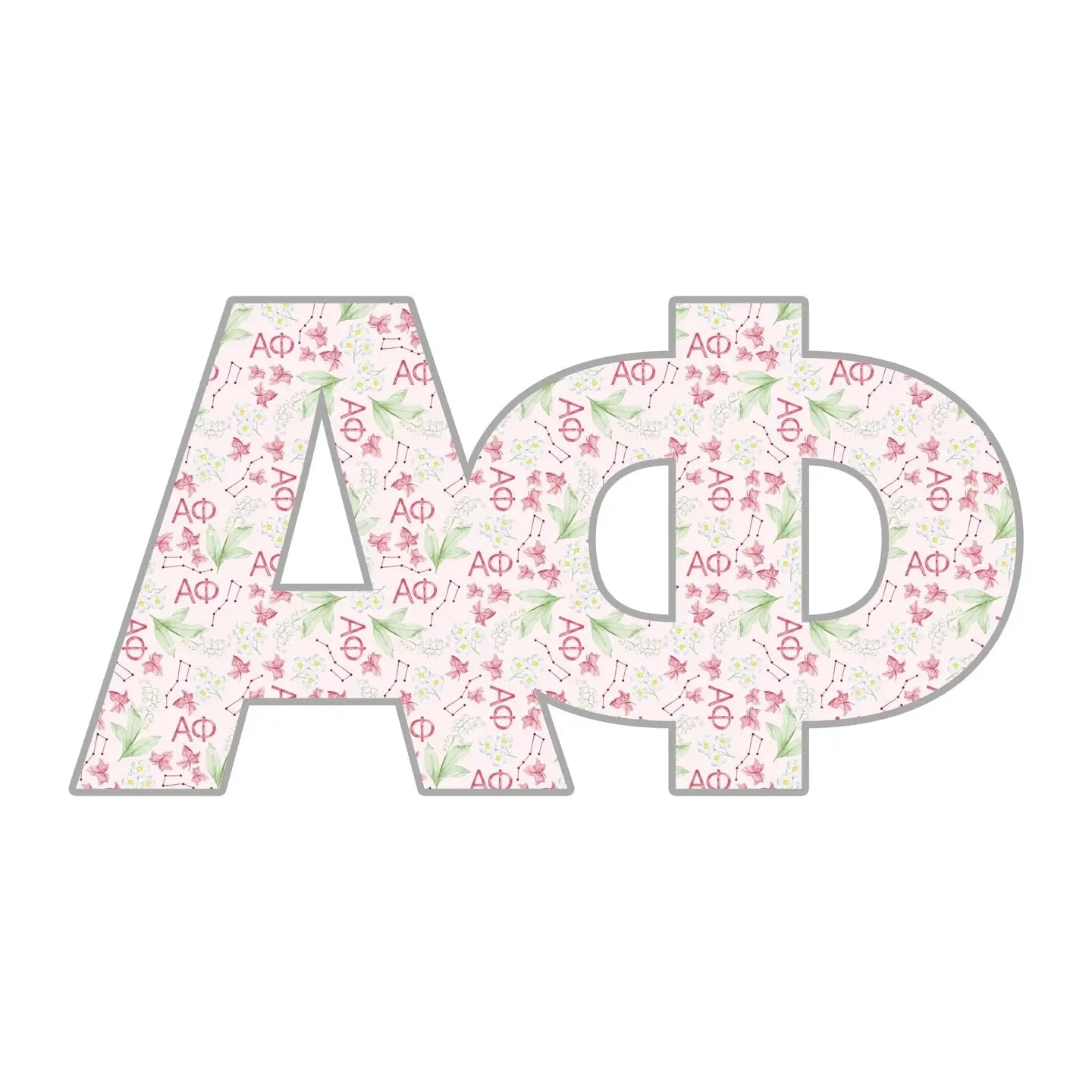 Alpha Phi Acrylic Shelfie