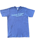 Kappa Kappa Gamma Blue Tone-on-Tone T-Shirt