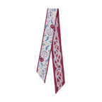 Pi Beta Phi Skinny Scarf Twilly