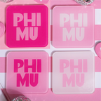 Sorority Acrylic Coaster Set