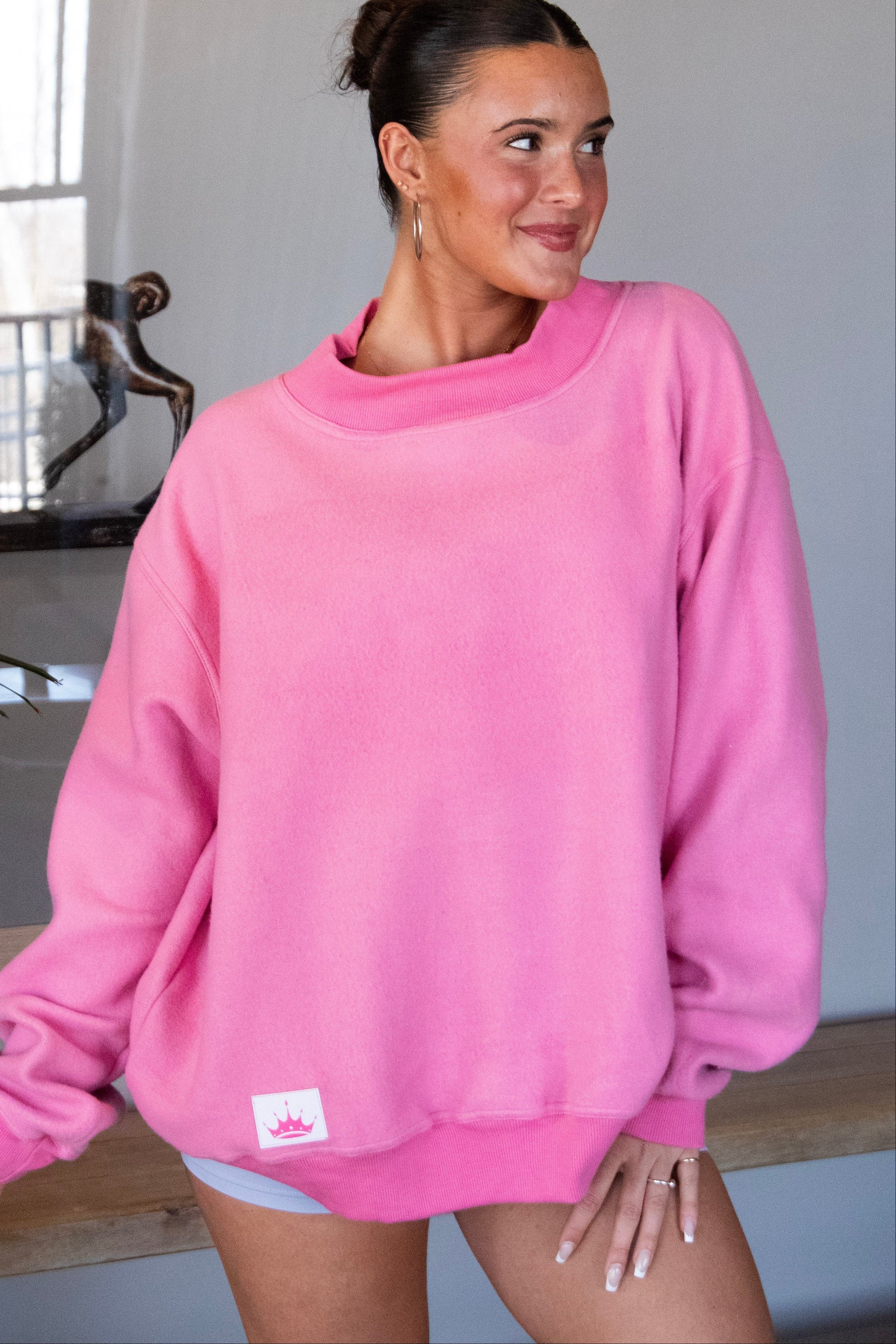 Sorority Reversible Tag Mockneck