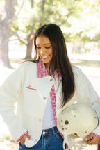 Arkansas Gingham Barn Jacket